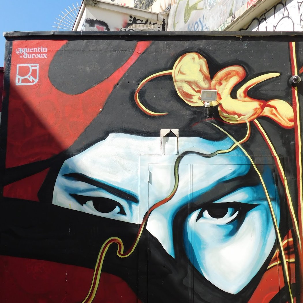 Street Art Cour de la Métairie 1